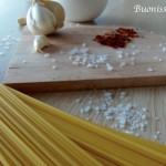 Špagety aglio olio peperoncino