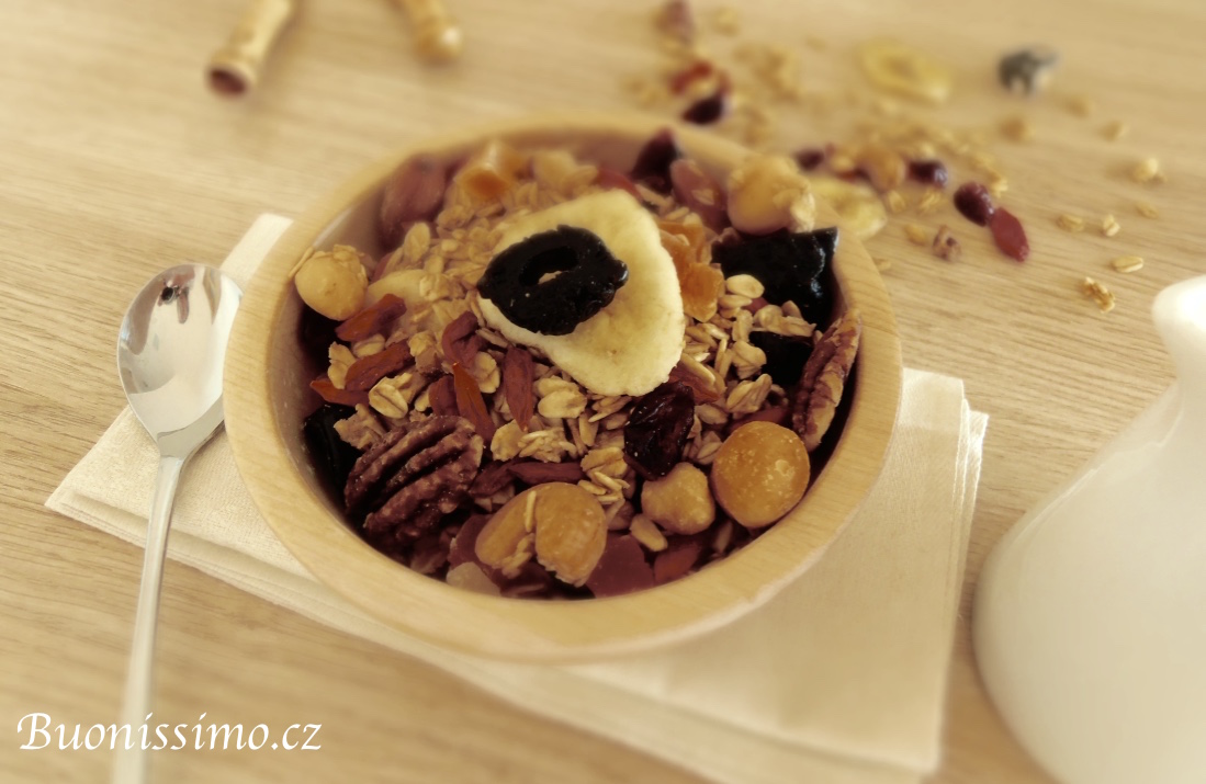 Granola s goji